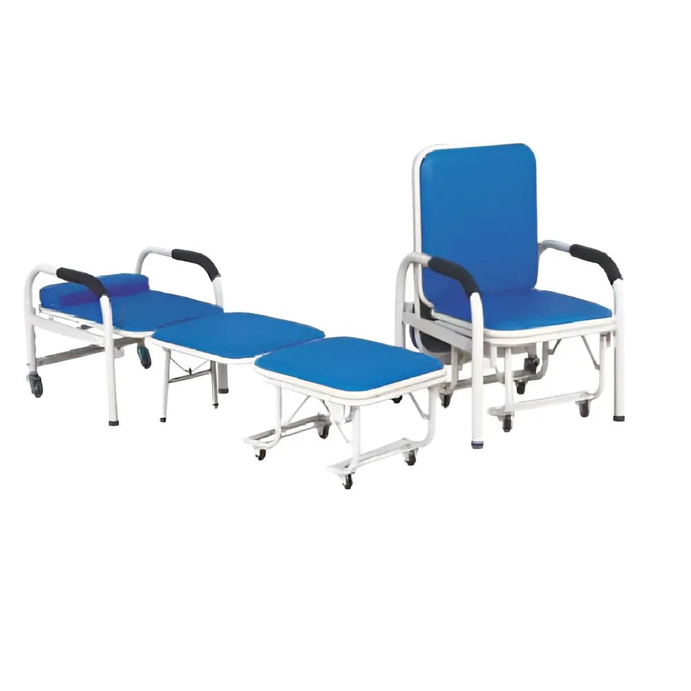 Attendant Hospital Bed Cum Chair (Deluxe)