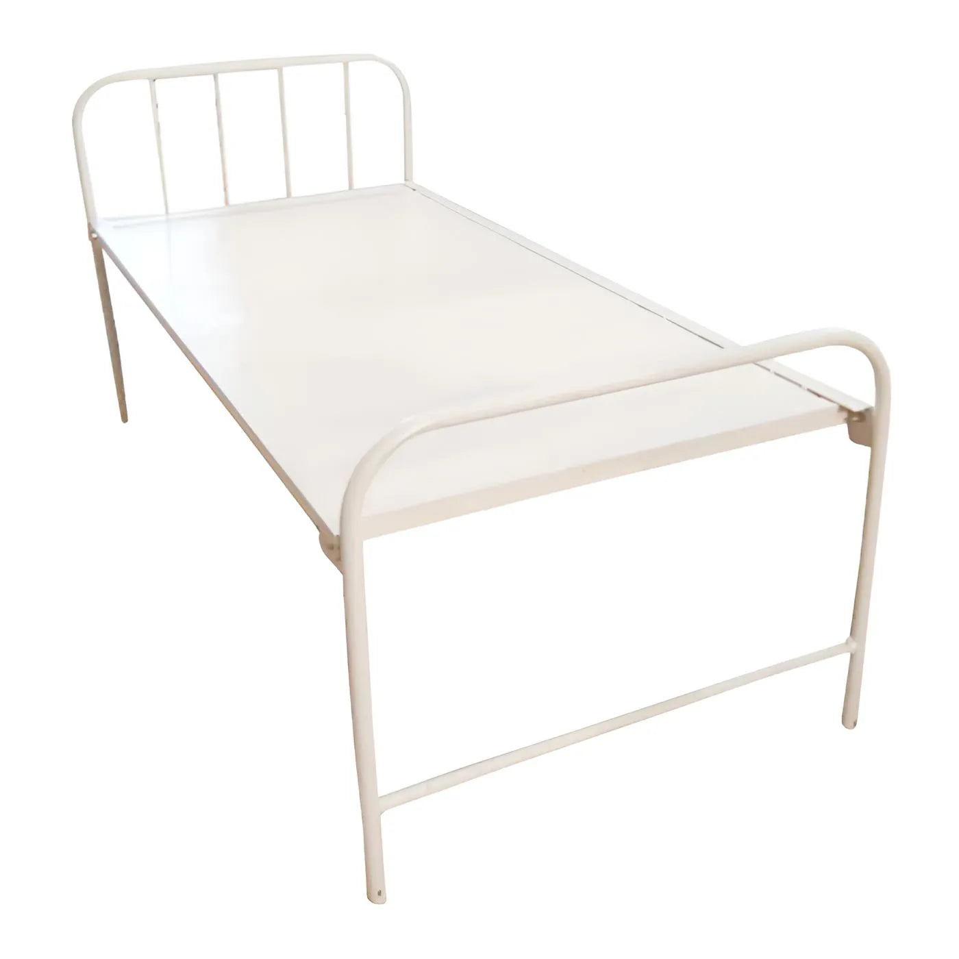 Plain Patient Hospital Bed with MS Angle Frame (Mattress Option Available)