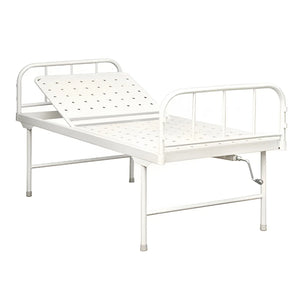 Semi Fowler Hospital Bed with MS Pipe Frame (Mattress Option Available)