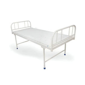 Plain Patient Hospital Bed with MS Pipe Frame (Mattress Option Available)